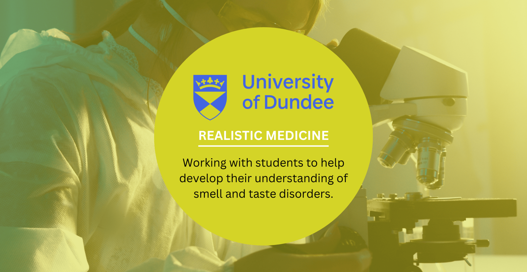 Working with University of Dundee Medical School Students - SmellTaste